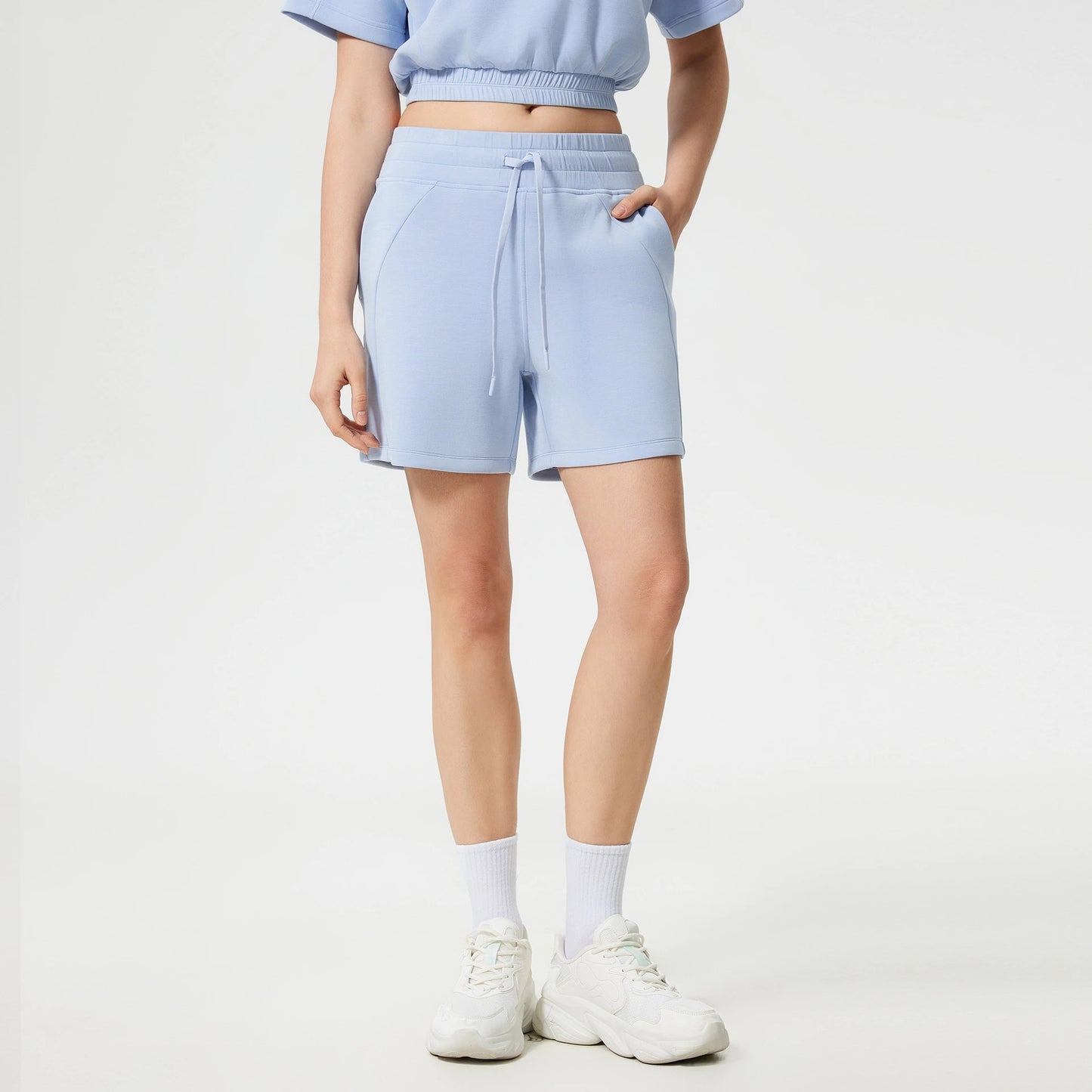 ANNIEGO Summer Sports Shorts – Loose Fit, Moisture-Wicking