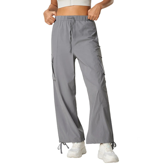 ANNIEGO Loose Fit Yoga Pants – Straight Leg, Casual & Breathable