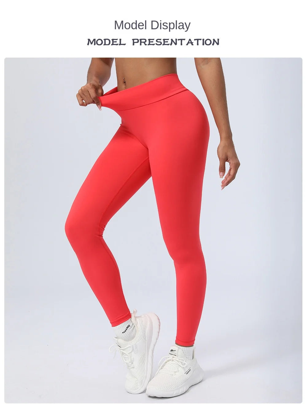ANNIEGO Peach Lift Yoga Pants – Sculpted Fit, Soft & Stretchy