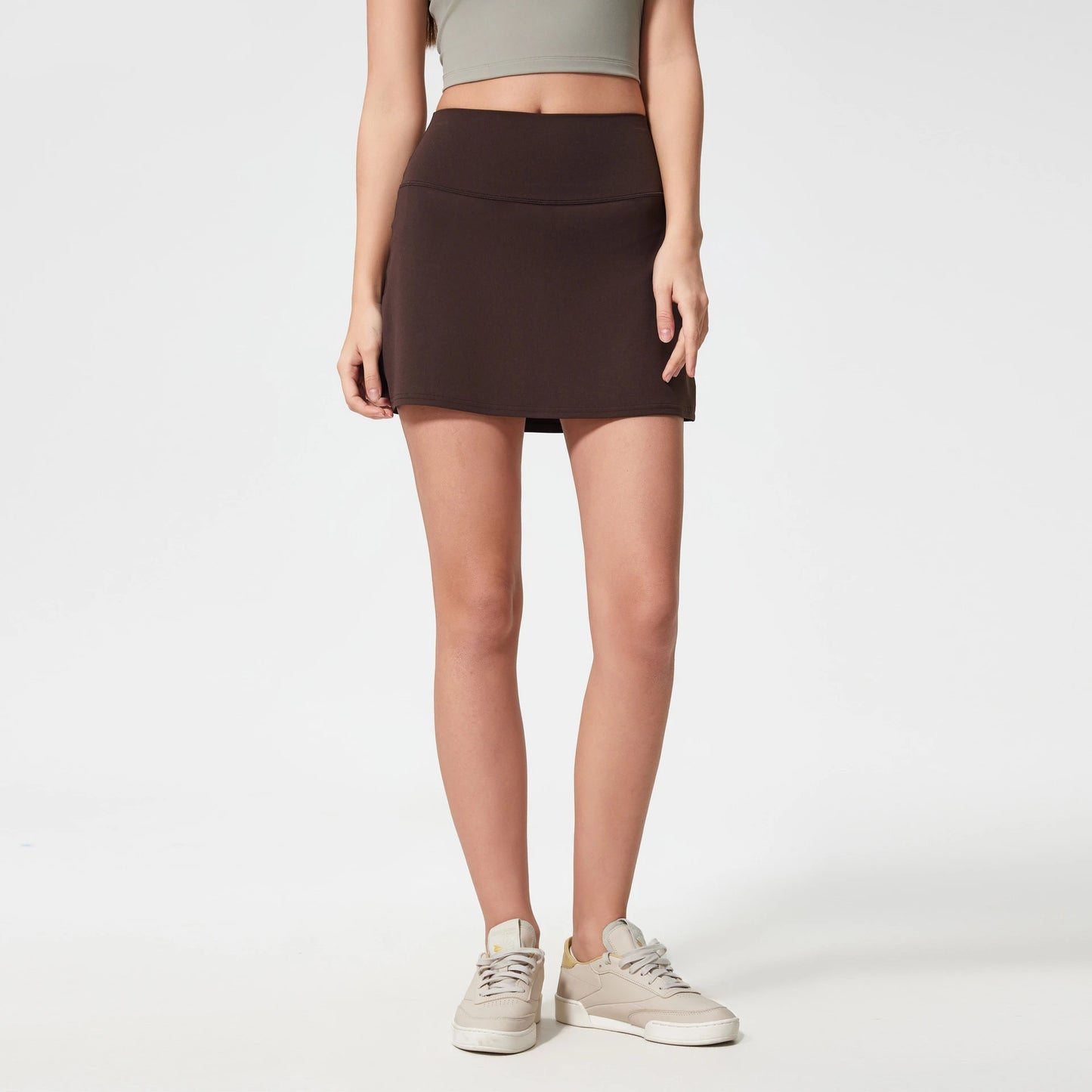 ANNIEGO Sports Skirt – Built-In Shorts, Lightweight, Tennis Style