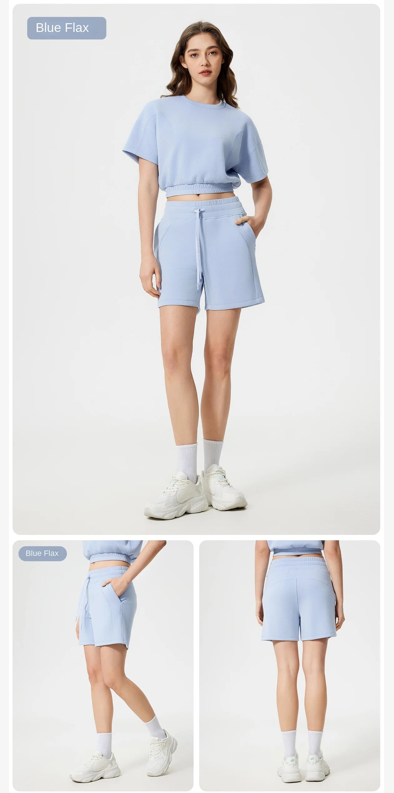 ANNIEGO Summer Sports Shorts – Loose Fit, Moisture-Wicking