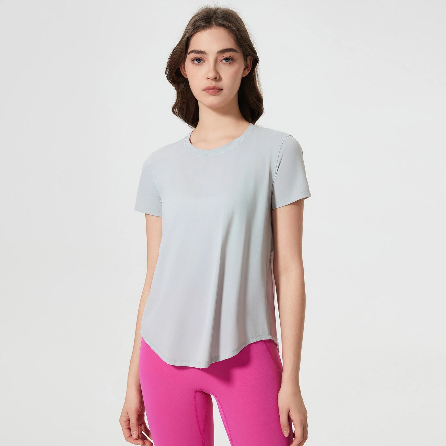 ANNIEGO Quick-Dry Tee – Loose Fit, Short Sleeve, Summer Essential