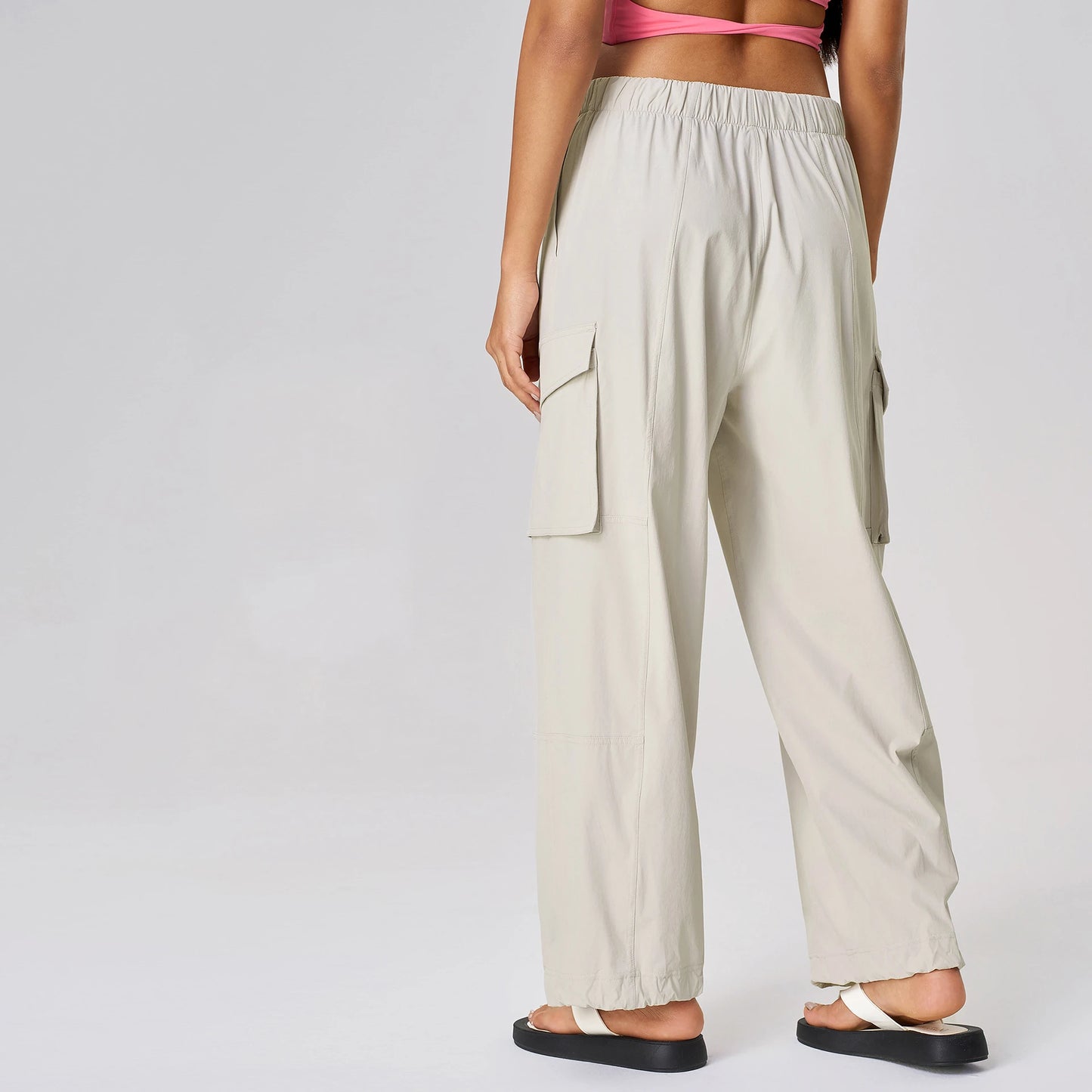 ANNIEGO Loose Fit Yoga Pants – Straight Leg, Casual & Breathable