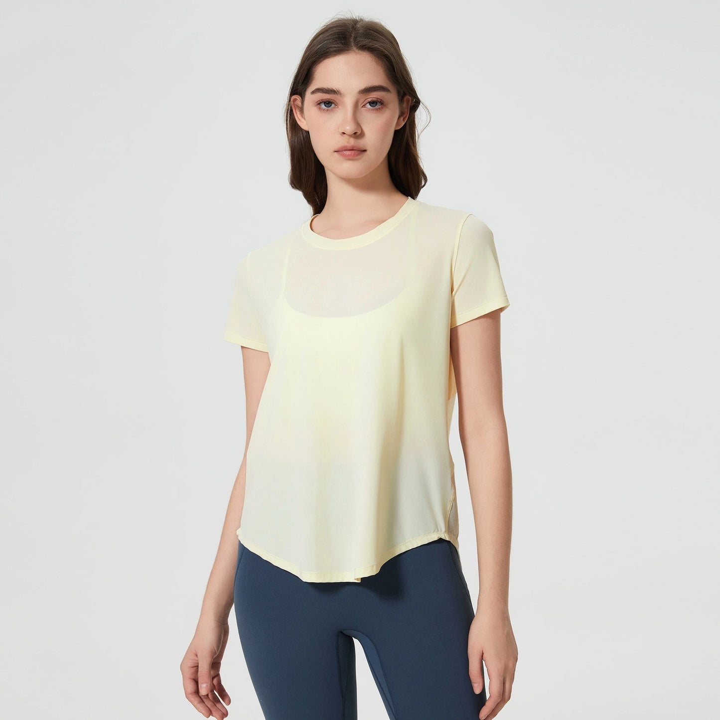 ANNIEGO Quick-Dry Tee – Loose Fit, Short Sleeve, Summer Essential