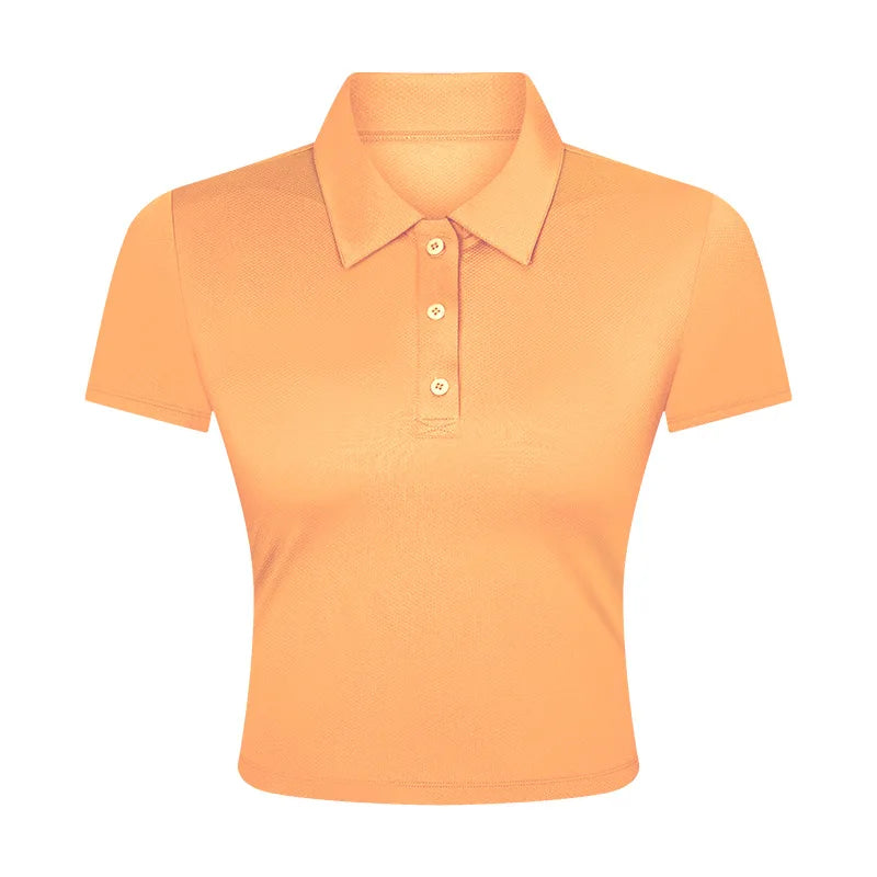 ANNIEGO Performance Polo Shirt – Quick-Dry, Lightweight, Short Sleeve