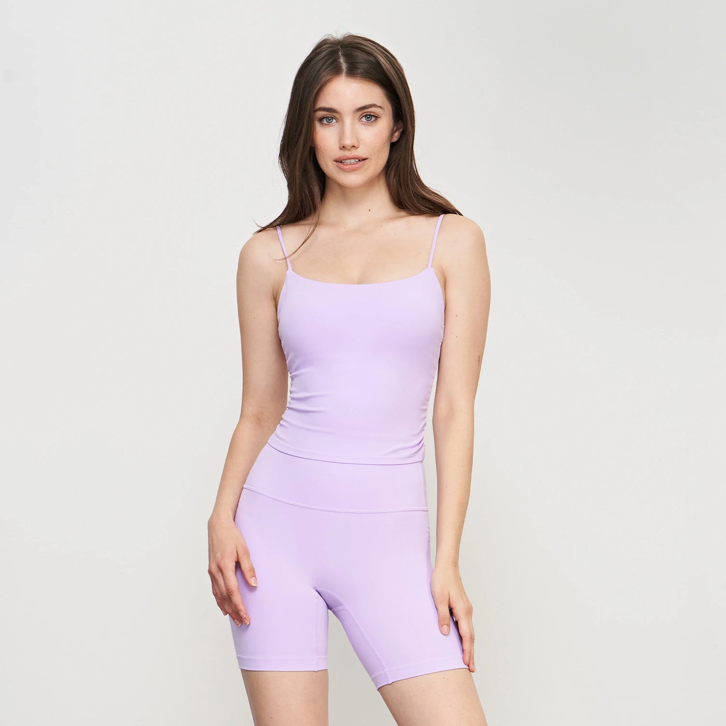 ANNIEGO Women’s Seamless Yoga Bra Tank – Soft Slim Fit Top