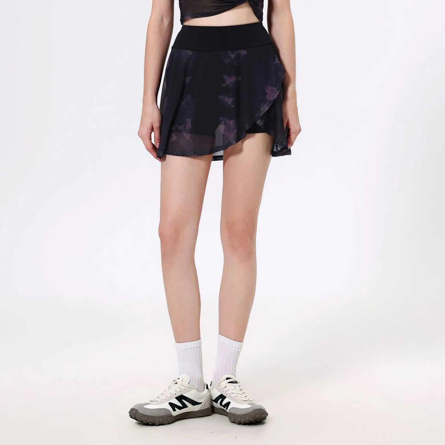 ANNIEGO Women’s Athletic Skirt – Built-in Shorts, High Waist, Yoga/Tennis Wear