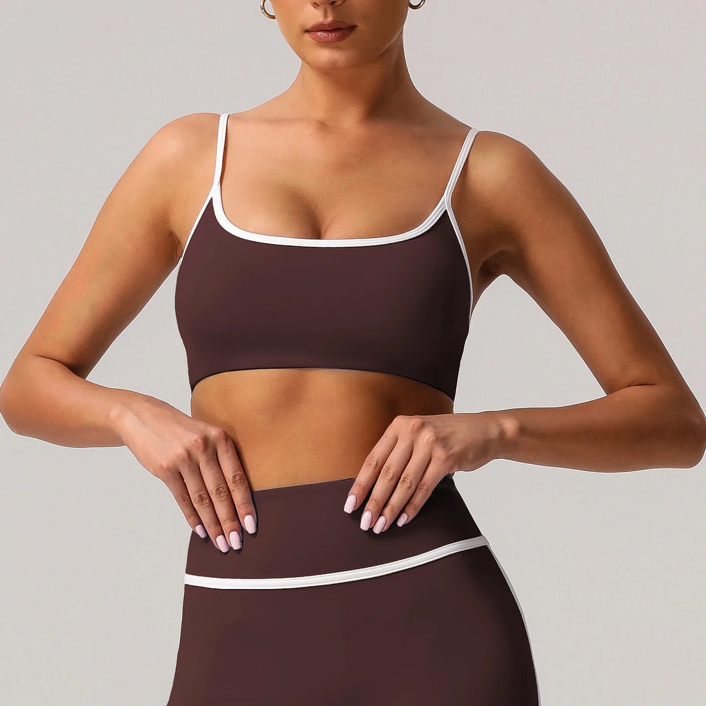ANNIEGO Yoga Sports Bra – Quick-Drying, Shockproof, Outdoor Running