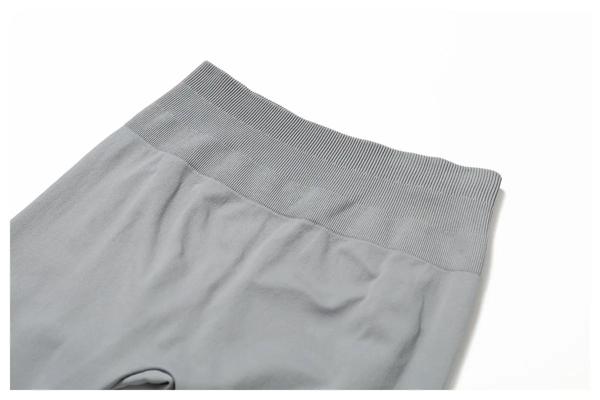 ANNIEGO Seamless Flare Yoga Pants – High Waist, Hip Lift, Tummy Control