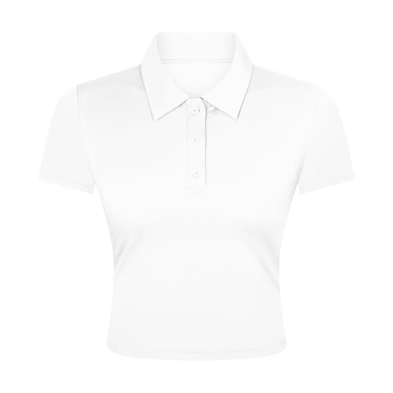 ANNIEGO Performance Polo Shirt – Quick-Dry, Lightweight, Short Sleeve