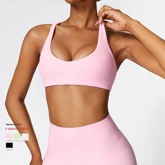ANNIEGO Women’s Yoga Bra – Beauty Back, Quick-Dry, Supportive Fit