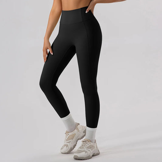 ANNIEGO High Waist Yoga Leggings – Compression, Quick-Dry, Summer Fit