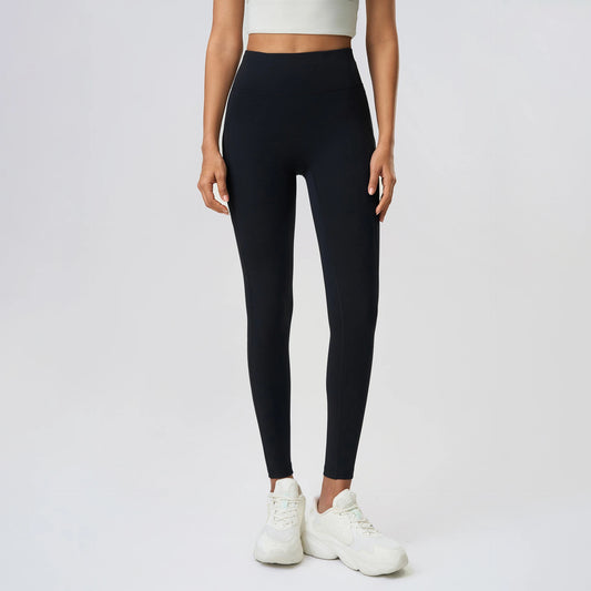 ANNIEGO High Waist Pocket Leggings – Slim Fit, Cropped